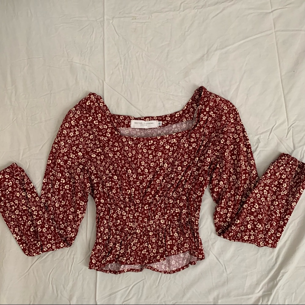 Womens long sleeve blouse